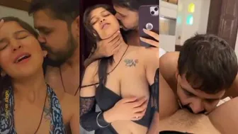 Hot Indian girl Isha’s erotic romance and pussy licking by bf
