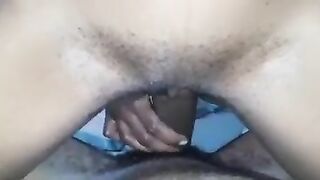 BLACK SLIM GIRL RIDE MY BIG COCK