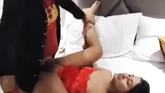 Horny Mumbai wife sex with stranger in front of cuckold husband